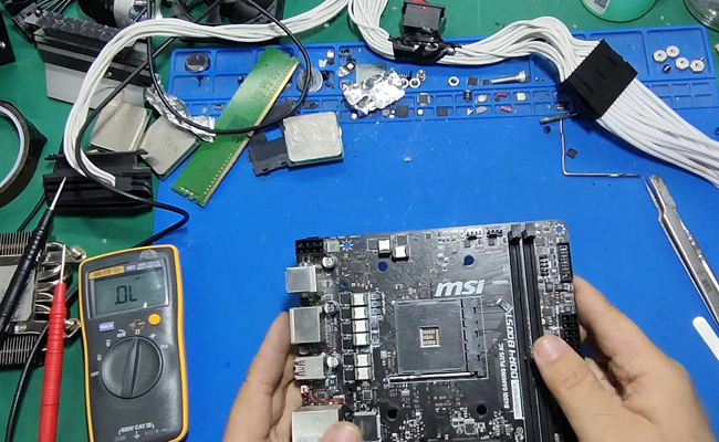 龙港华硕电脑主板维修